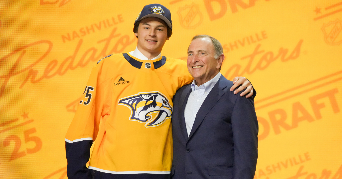 Six current or future Michigan State players selected in 2025 NHL Draft