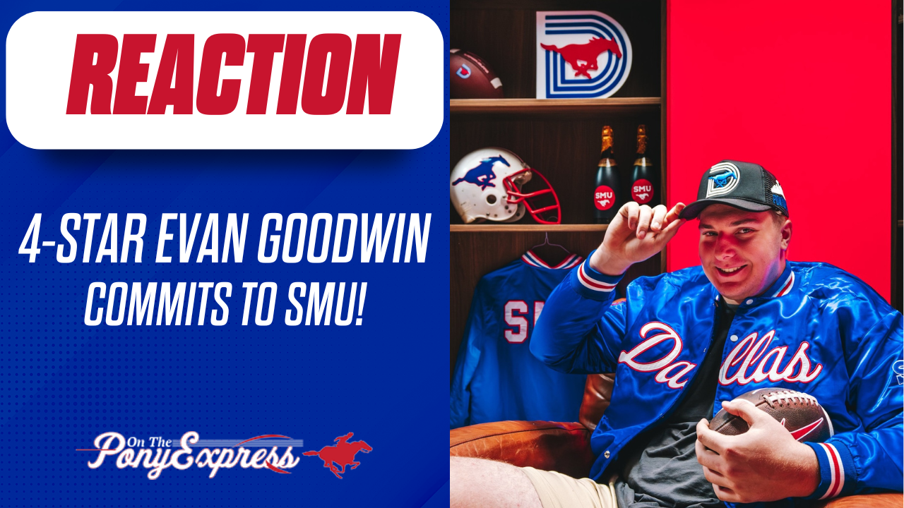4-star OT Evan Goodwin commits to SMU, what's next for SMU recruiting?