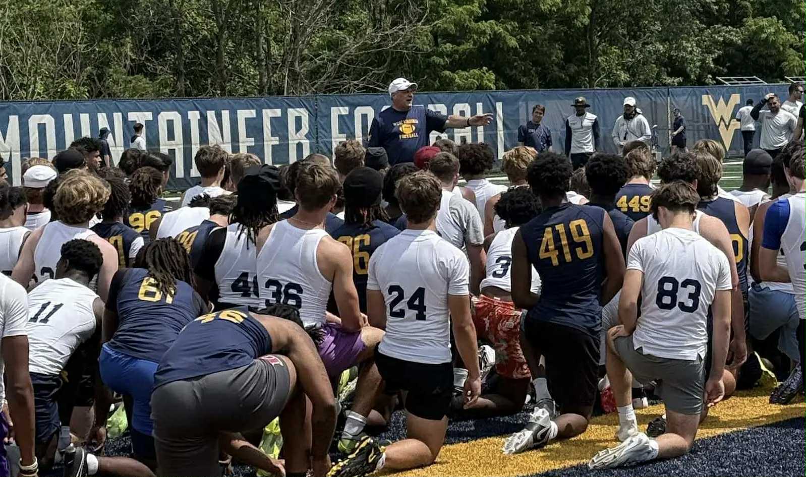 What is left for the West Virginia 2026 recruiting class?