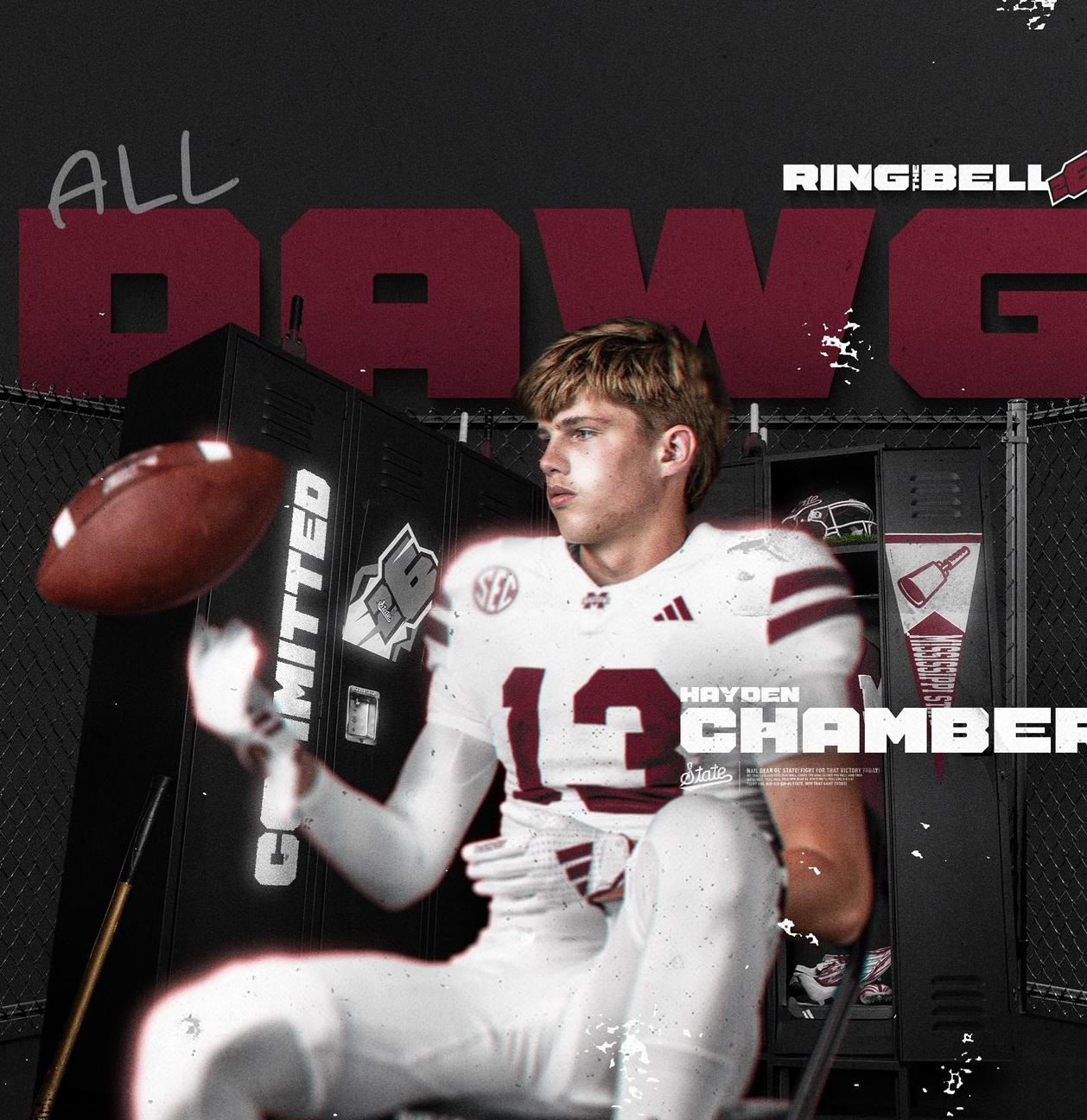 2026 kicker/punter Hayden Chambers commits to Mississippi State