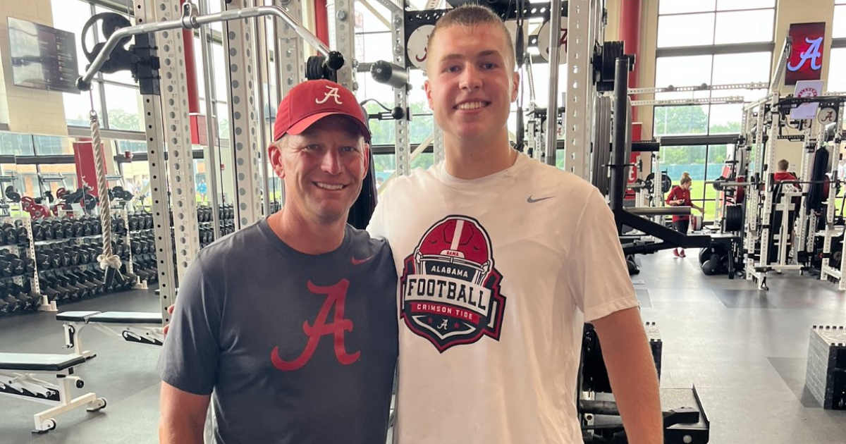 Inside the roller coaster day when Alabama offered 2027 TE Oakley Keegan