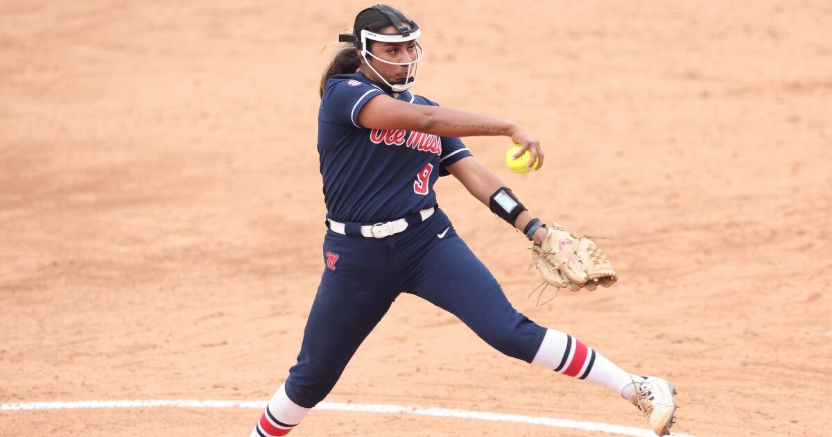 Go Boomer: OU softball lands former Ole Miss pitcher Miali Guachino in transfer portal