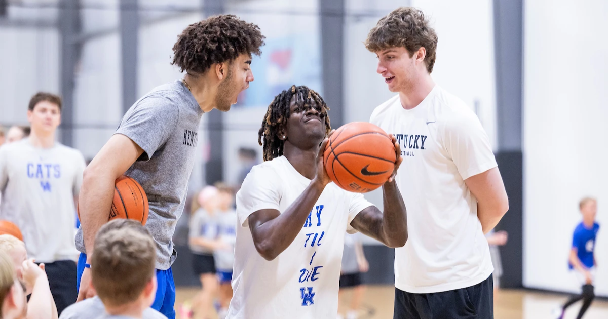 Reece Potter says Kentucky is deepest team in the country, practices feel like SEC games