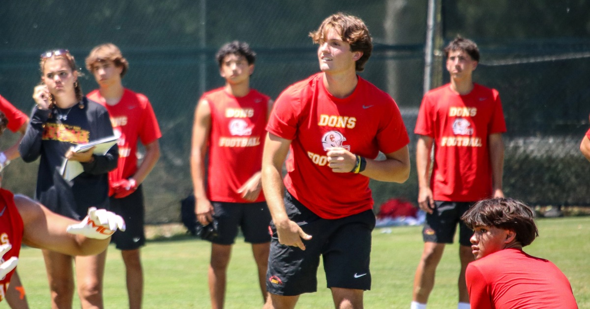 WATCH: Cal QB commit Brady Palmer passing tournament clips