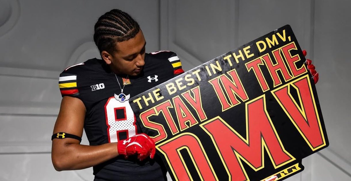 Maryland football lands local three-star TE