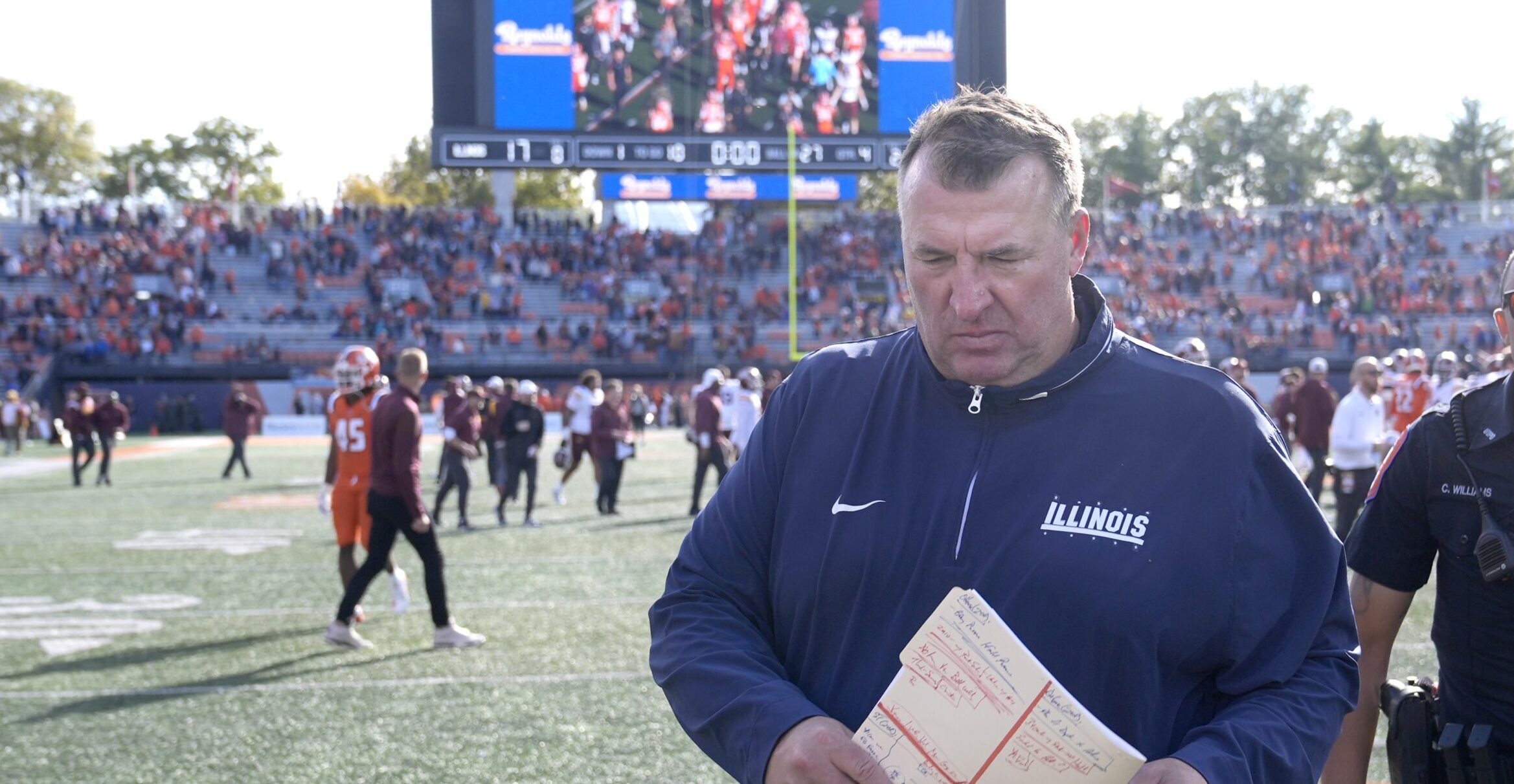 AD Josh Whitman: Bret Bielema "has incredible vision for where Illinois football can go"