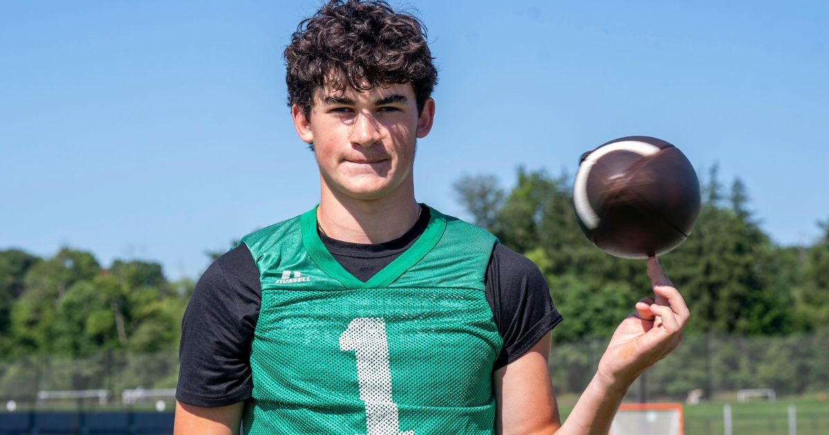 Quarterback Trainer Tony Racioppi Talks 2026 QB commit Xavier Stearn