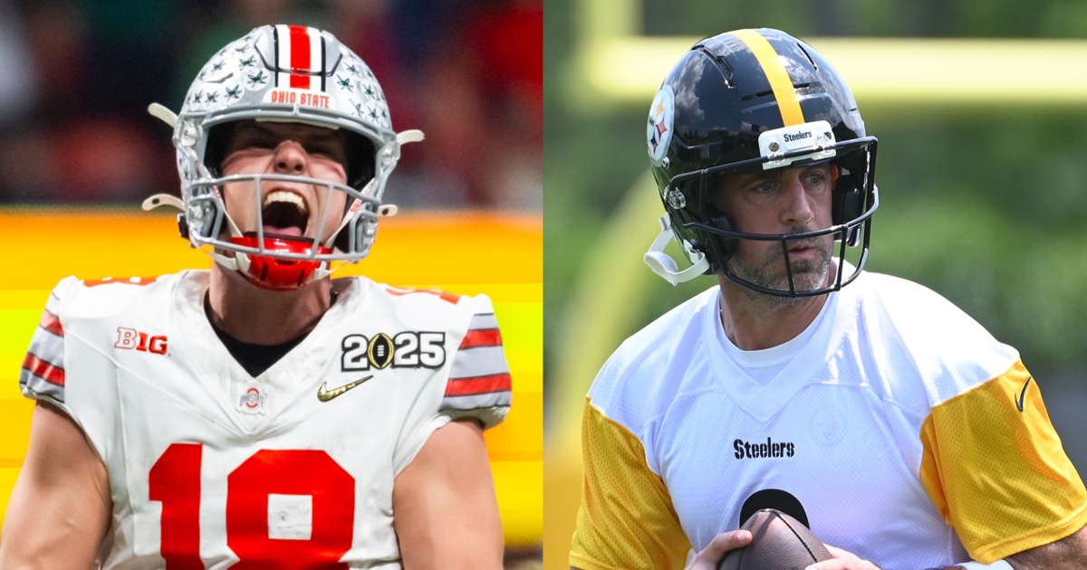 Former NFL GM makes bold prediction about Steelers QBs Aaron Rodgers, Will Howard