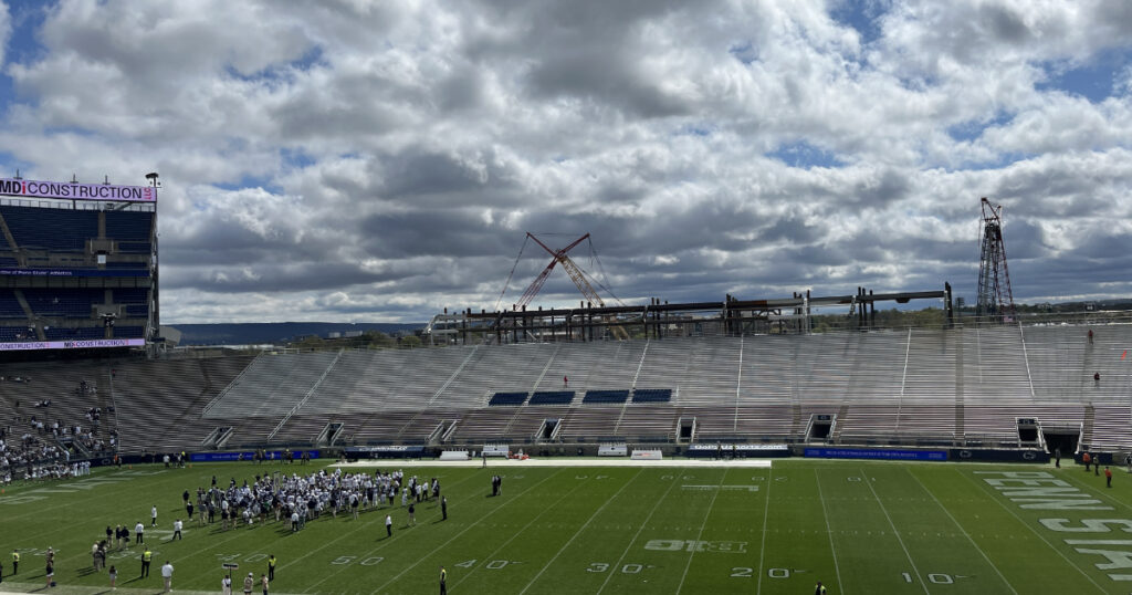 Penn State Beaver Stadium Renovation (Photo credit: Nate Bauer/BWI)