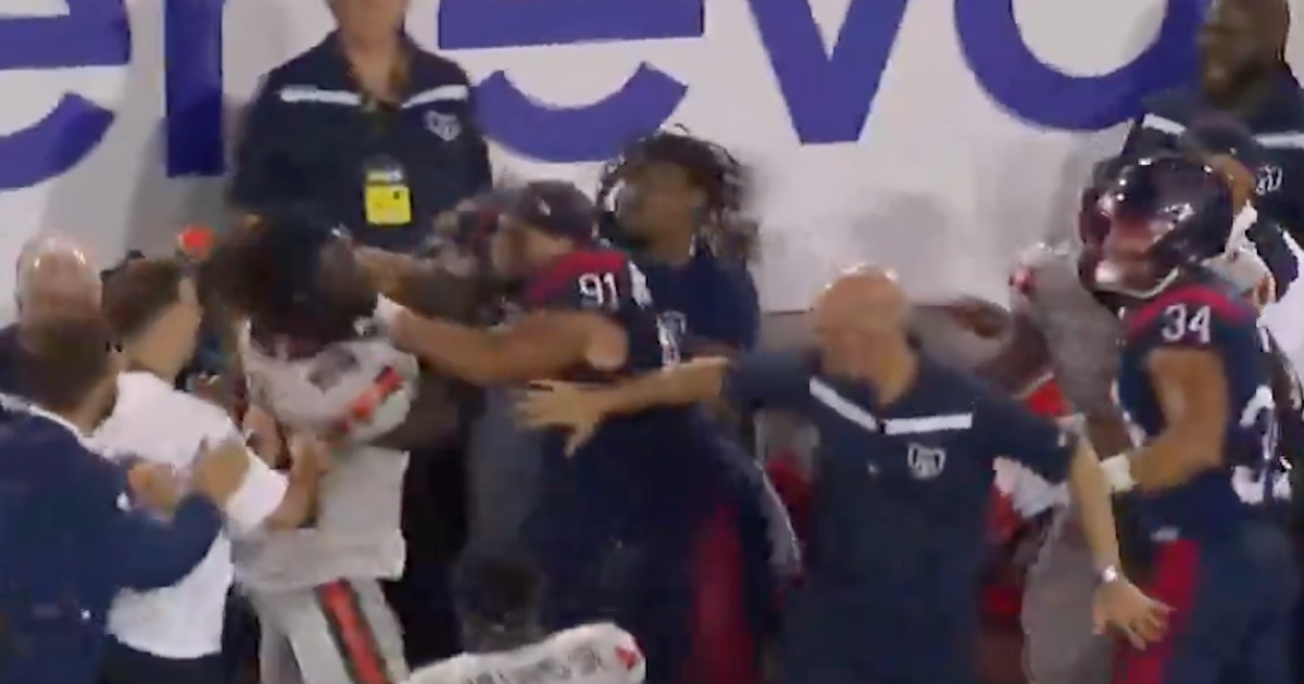 Former 2nd NFL Draft pick at center of heated postgame brawl at end of CFL game