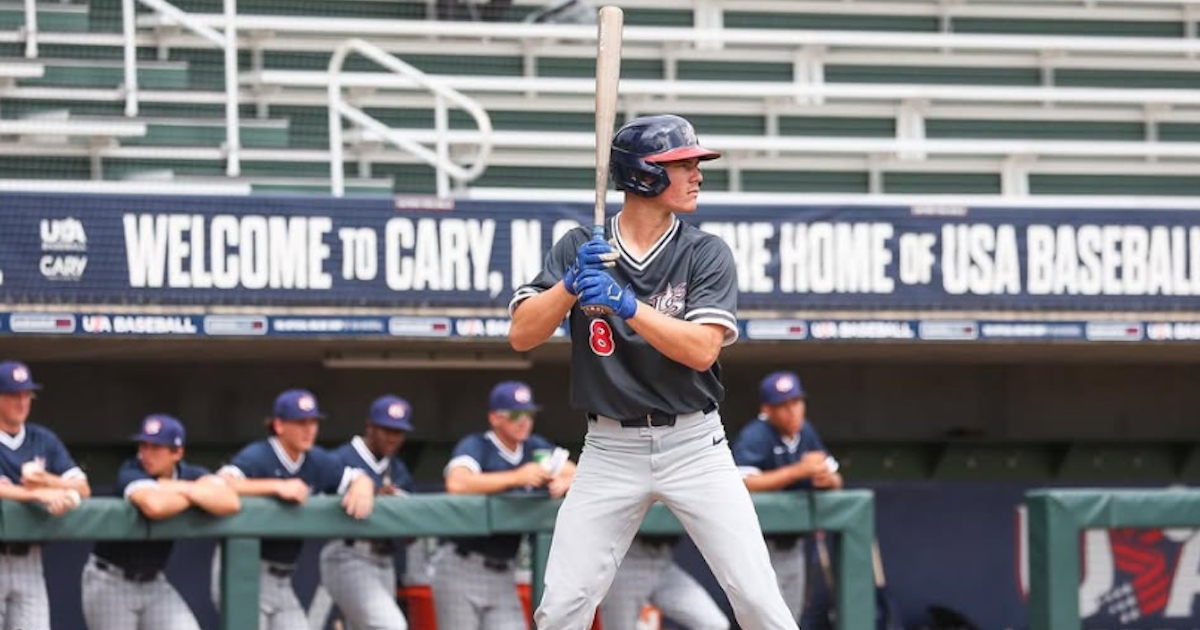 Texas 3B commit Gavin Fien selected in 2025 MLB Draft