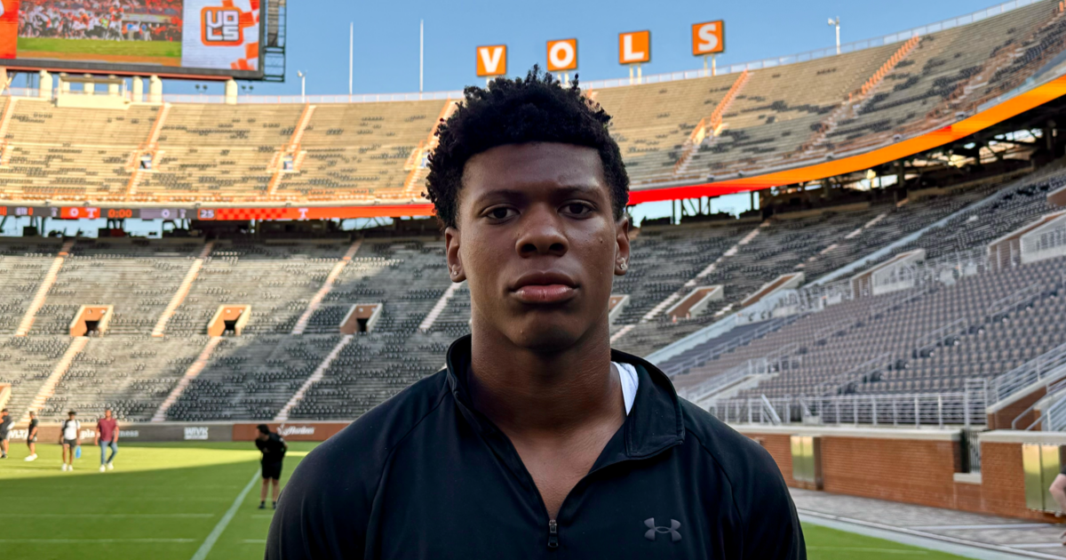 Four-star EDGE Rion Jackon impressed by first look at Rocky Top