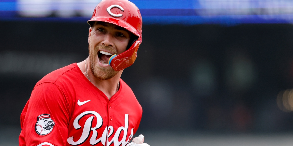 LOOK: Reds catcher Tyler Stephenson reveals Talladega Nights themed gear ahead of MLB Speedway Classic