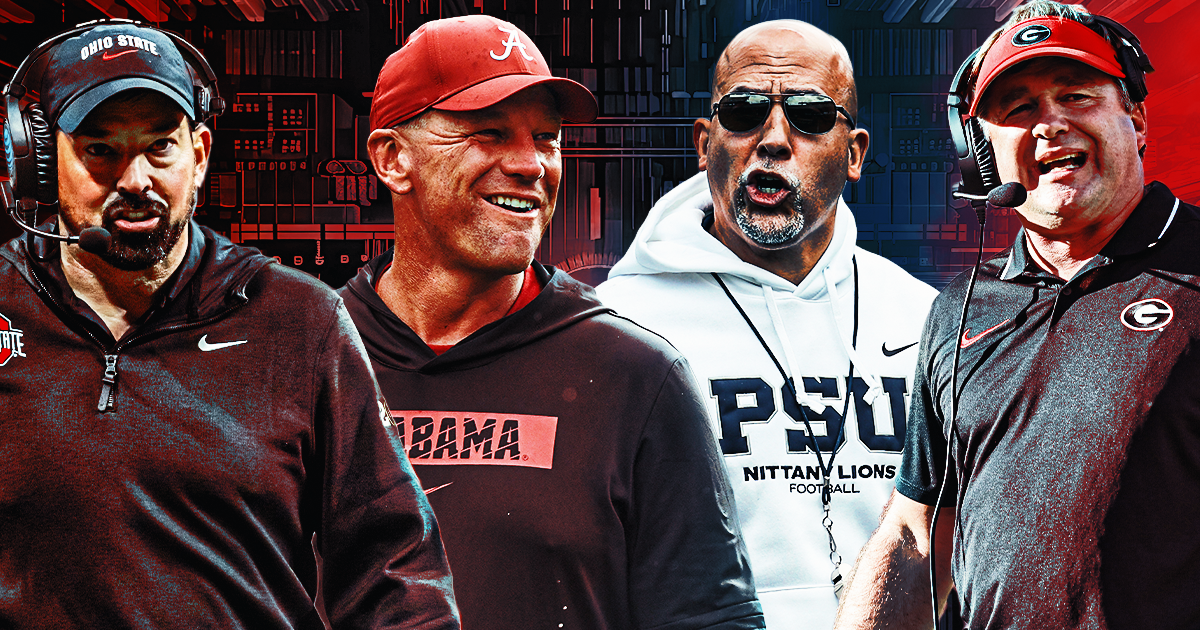 PFF ranks the Top 10 coaches in college football entering 2025 season