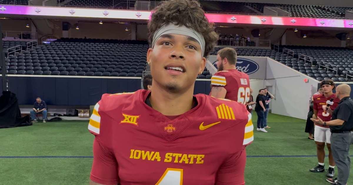 Cyclones' top safety Cooper returns to Lone Star State, is reminded of what ultimate goal is for program