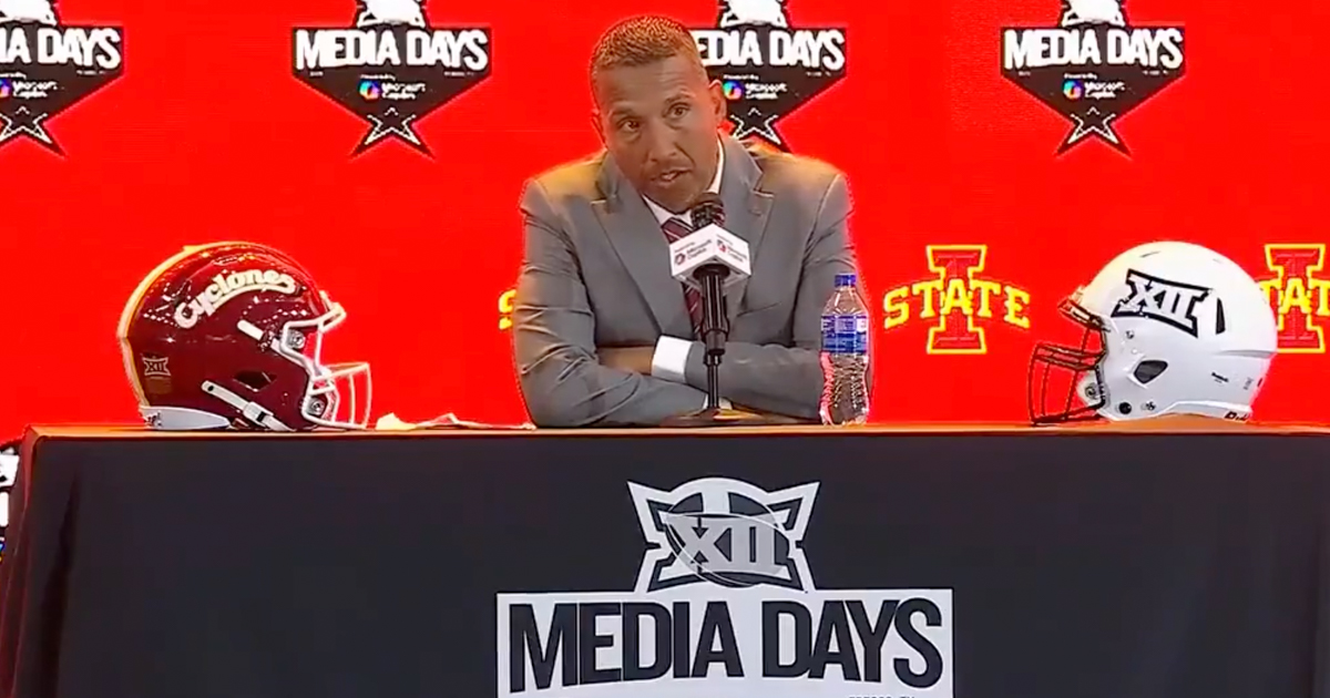 TRANSCRIPT: Matt Campbell formal Big 12 Media Days press conference