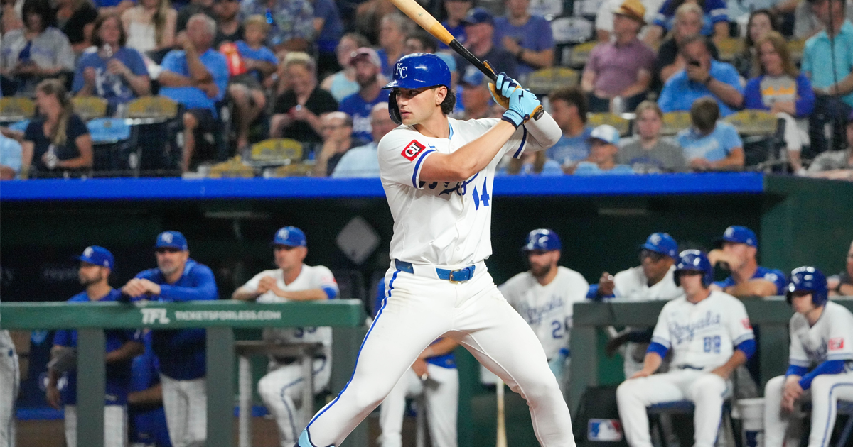 WATCH: Jac Caglianone launches first dinger at home park, Kauffman Stadium