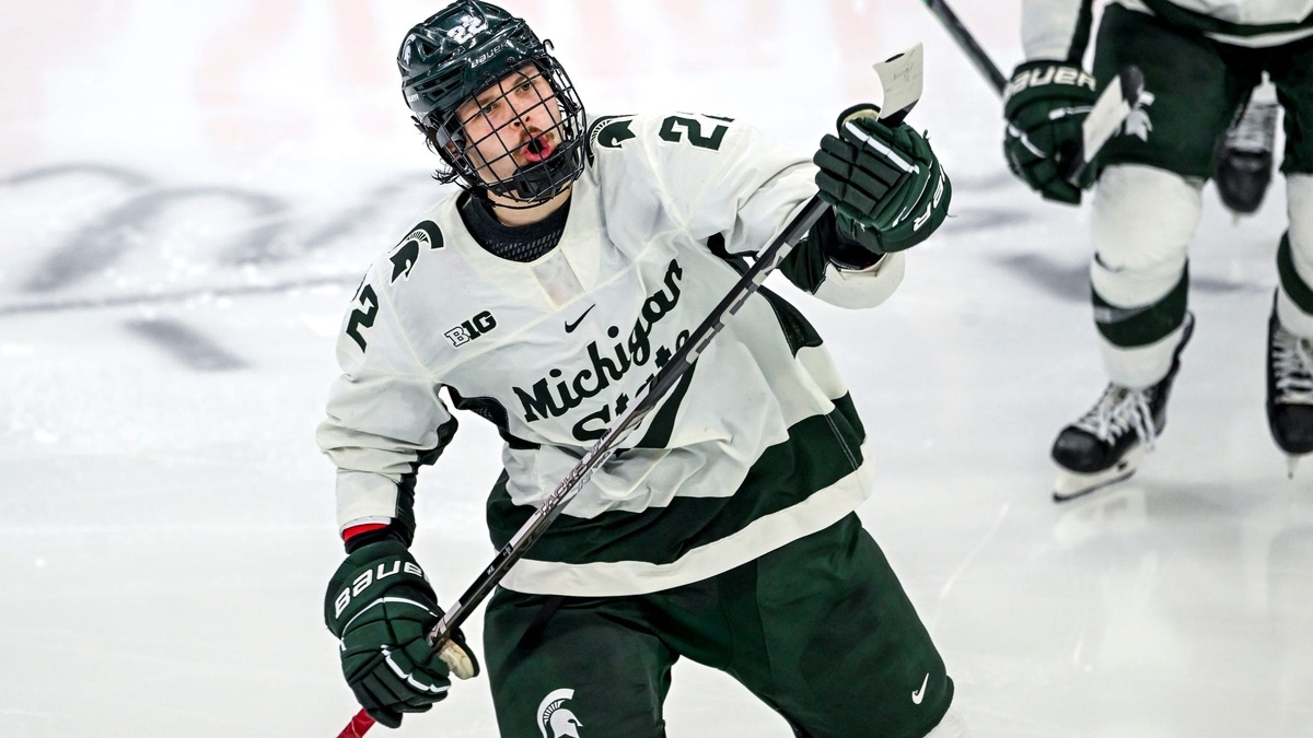 Michigan State’s Isaac Howard traded to Oilers, signs NHL contract, won’t return to Spartans