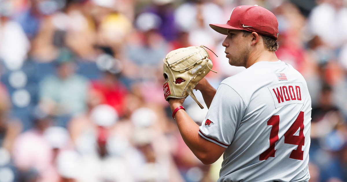 Four Hogs finish in top 30 of D1Baseball's final MLB Draft rankings
