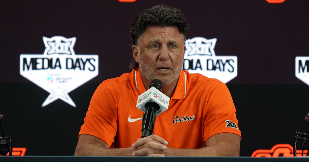Mike Gundy declares Brett Yormark the best commissioner 'in all of sports'