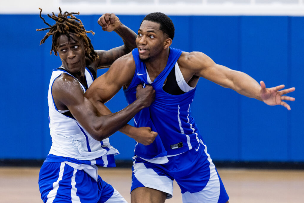 Denzel Aberdeen and Mo Dioubate - Photo by Chet White, UK Athletics