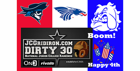 The JCGridiron Preseason Dirty 30 Rankings