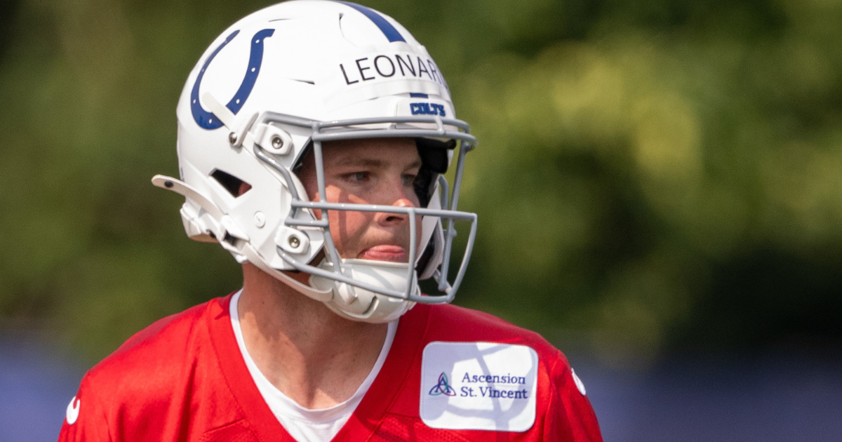 LOOK: Indianapolis Colts, former Duke and Notre Dame QB Riley Leonard announces engagement