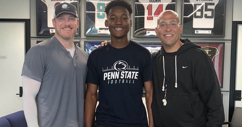 Penn State linebaker target Zayden Smith discusses how one coversation changed his recruiting trajectory