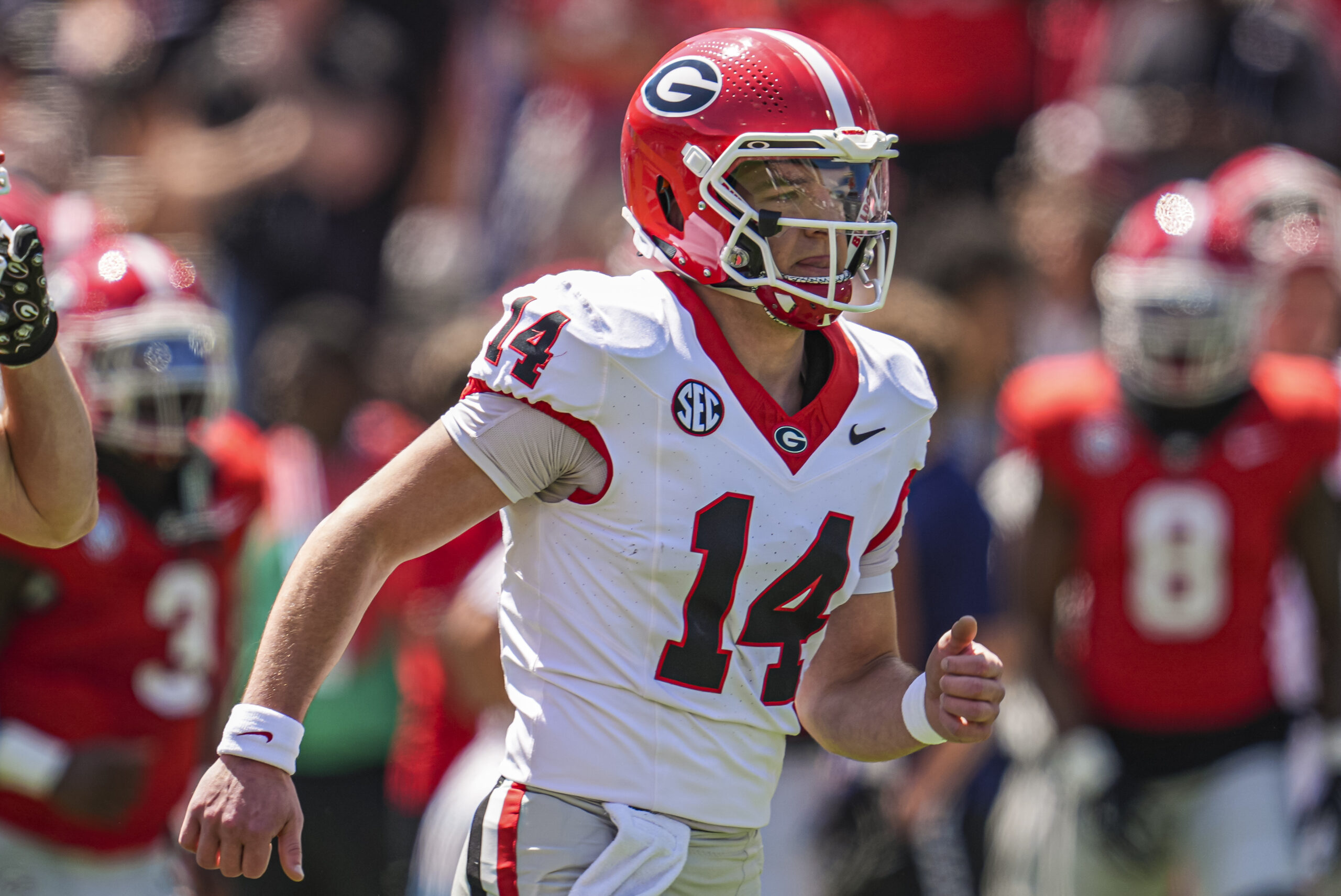 Georgia's Kirby Smart Continues Quiet Confidence in Gunner Stockton