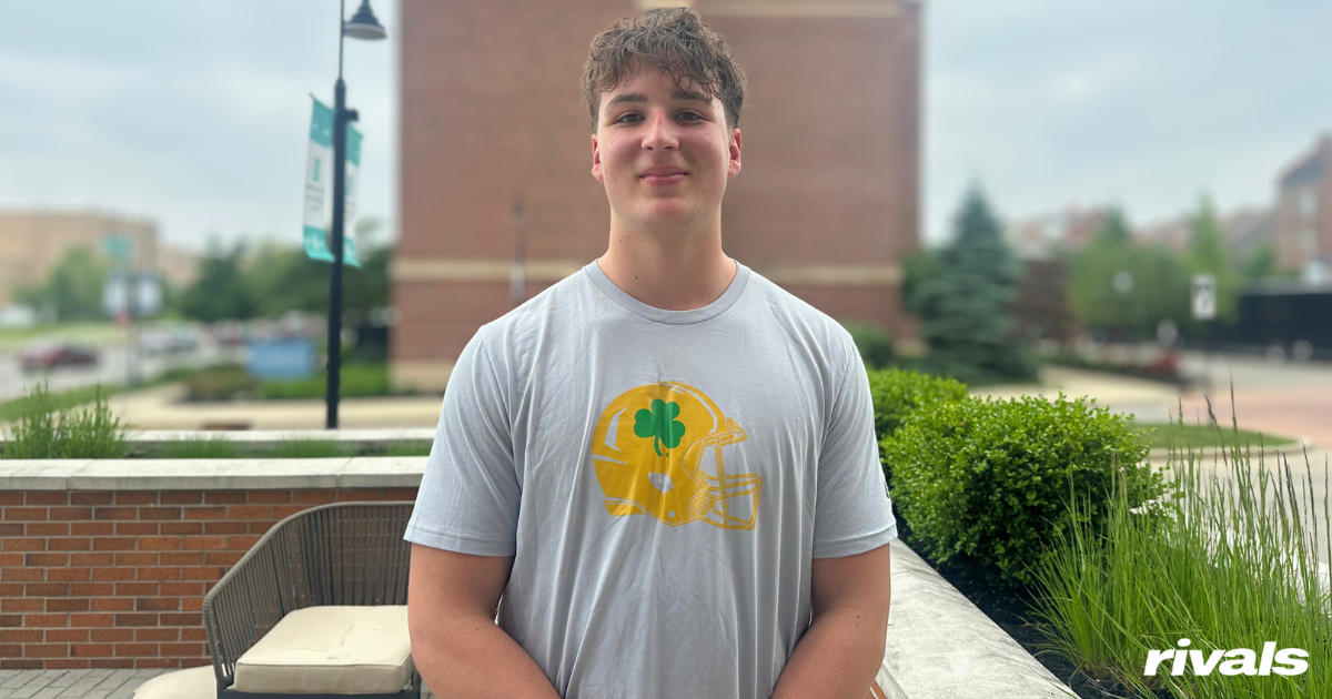 Emerging Midwest DL Reilly Newman on Notre Dame football's radar after Irish Invasion
