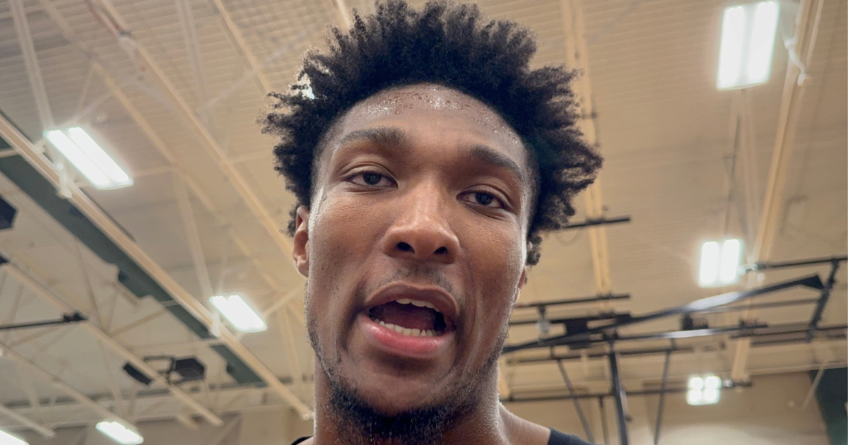 Former KU big man David McCormack back in Lawrence