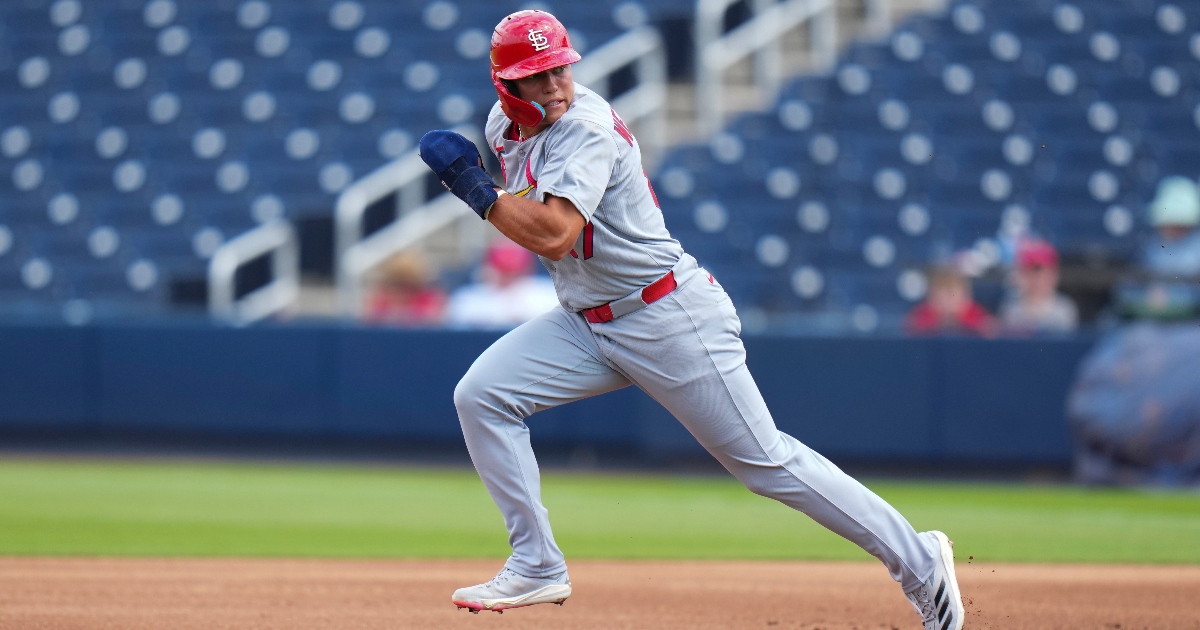 WATCH: JJ Wetherholt hits leadoff double in MLB Futures Game