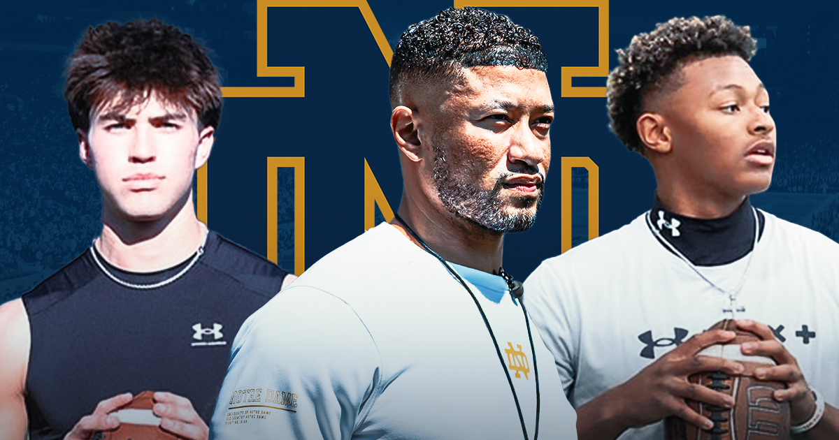 Inside Notre Dame's hunt for a 2027 QB