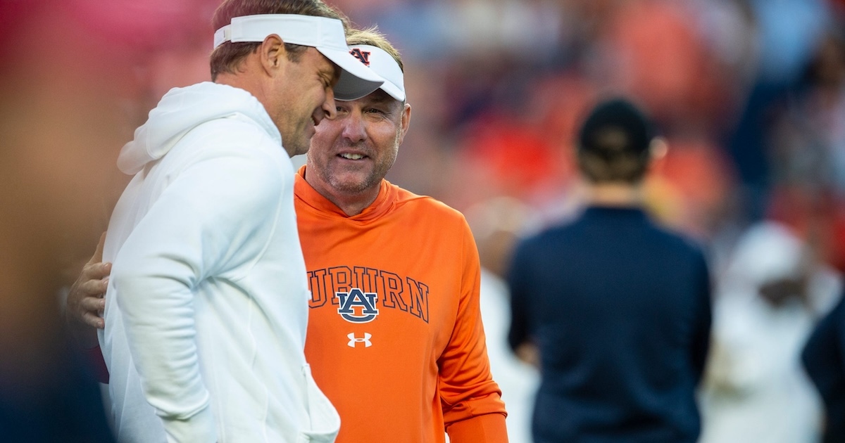 Lane Kiffin trolls Hugh Freeze over recruiting criticisms with fishing video