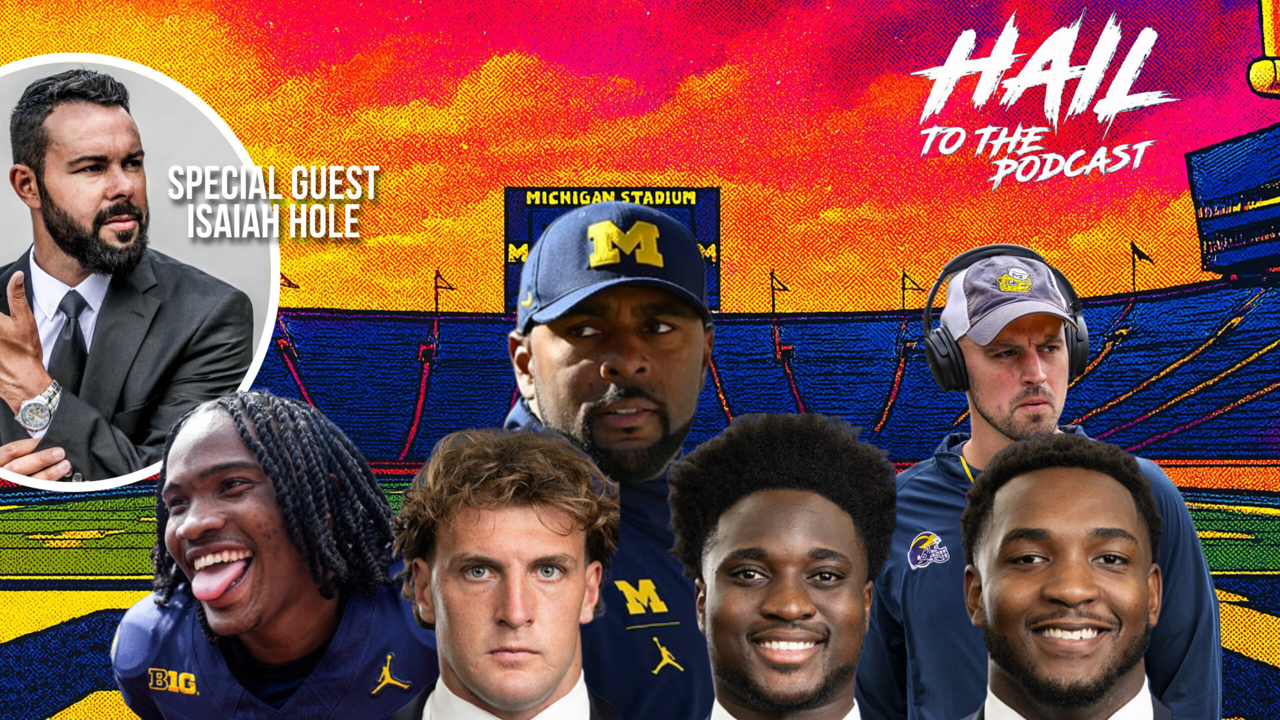 Michigan Football Summer with Isaiah Hole on Hail to the Podcast