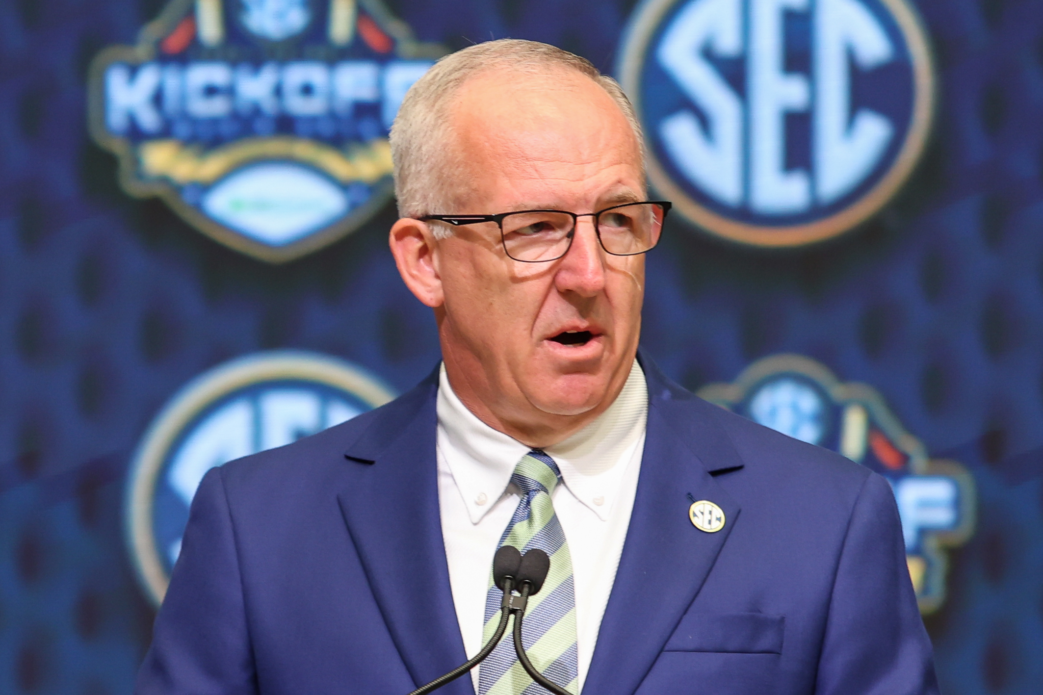 SEC Commissioner Greg Sankey discusses future of conference schedules