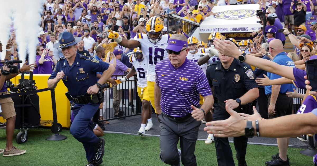 Brian Kelly opens up on new advertisements coming to Tiger Stadium field: 'You're looking for revenue streams'