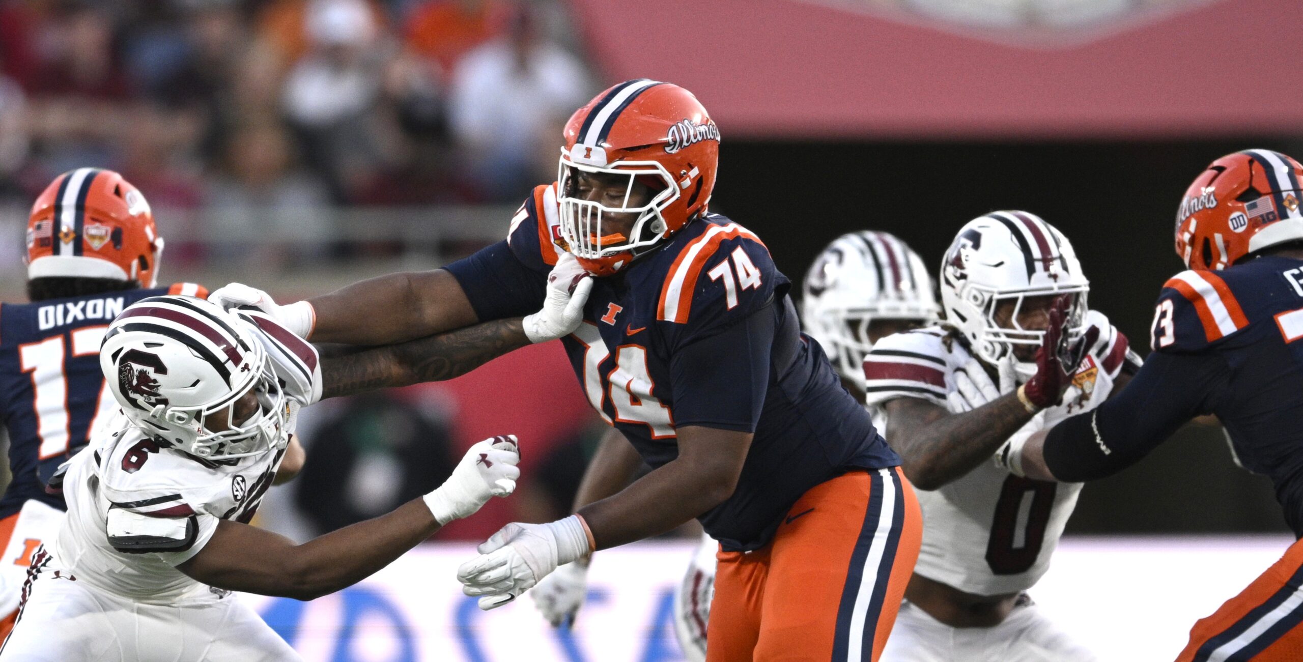 No. 4 Illini player for 2025: Offensive tackle JC Davis