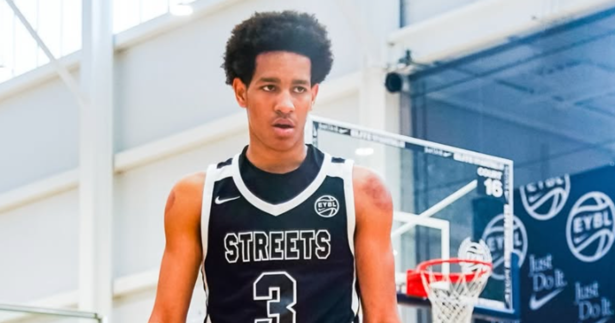 2027 4-star guard Davion Thompson schedules Indiana visit