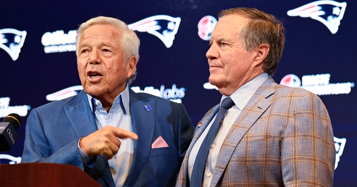 Bill Belichick claps back at Robert Kraft after claims that his hire was a 'big risk' for Patriots