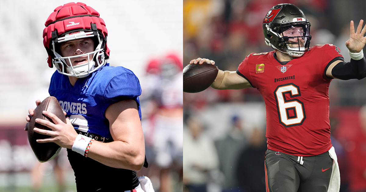 John Mateer reacts to Baker Mayfield comparisons