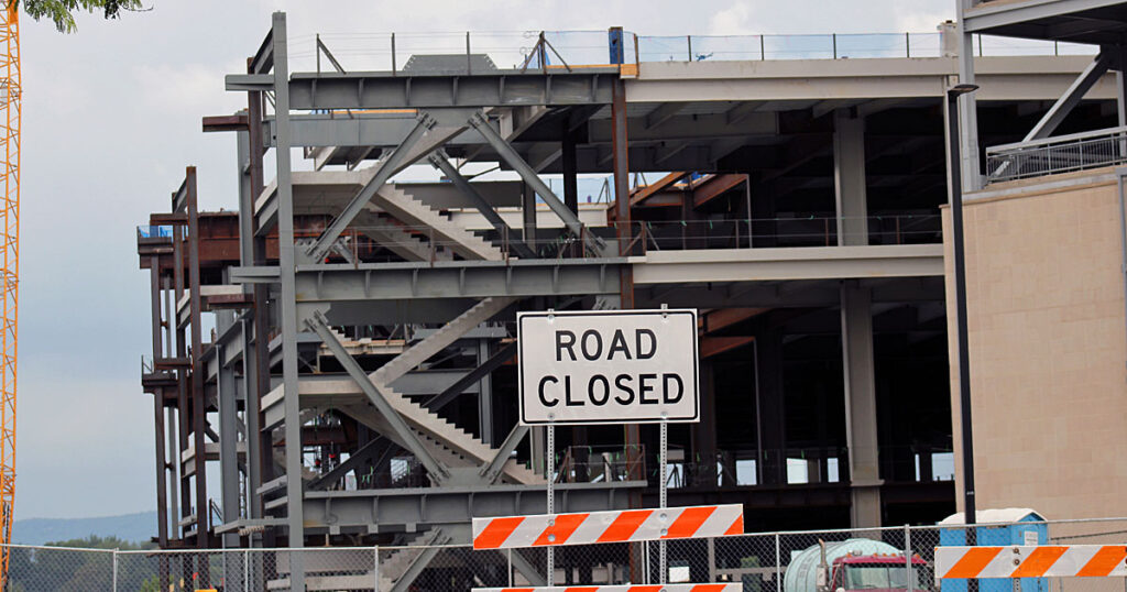 A mid-July look at the ongoing construction at Beaver Stadium. (Pickel/BWI)