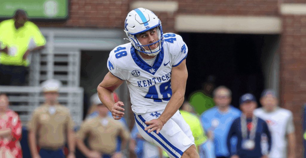 Kentucky punter Aidan Laros - Mont Dawson, Kentucky Sports Radio