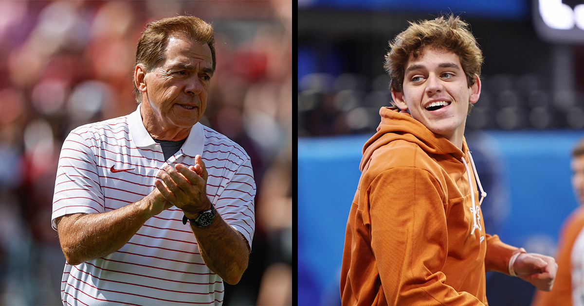 Nick Saban emphatic Texas QB Arch Manning has 'capabilities to lead ...
