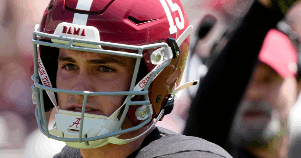 Alabama QB Ty Simpson