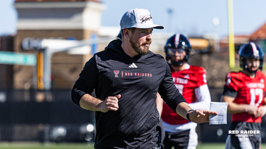 Mack Leftwich is in his first season as Texas Tech's offensive coordinator. His highly-productive offenses were a key factor in earning Campbell's commitment.