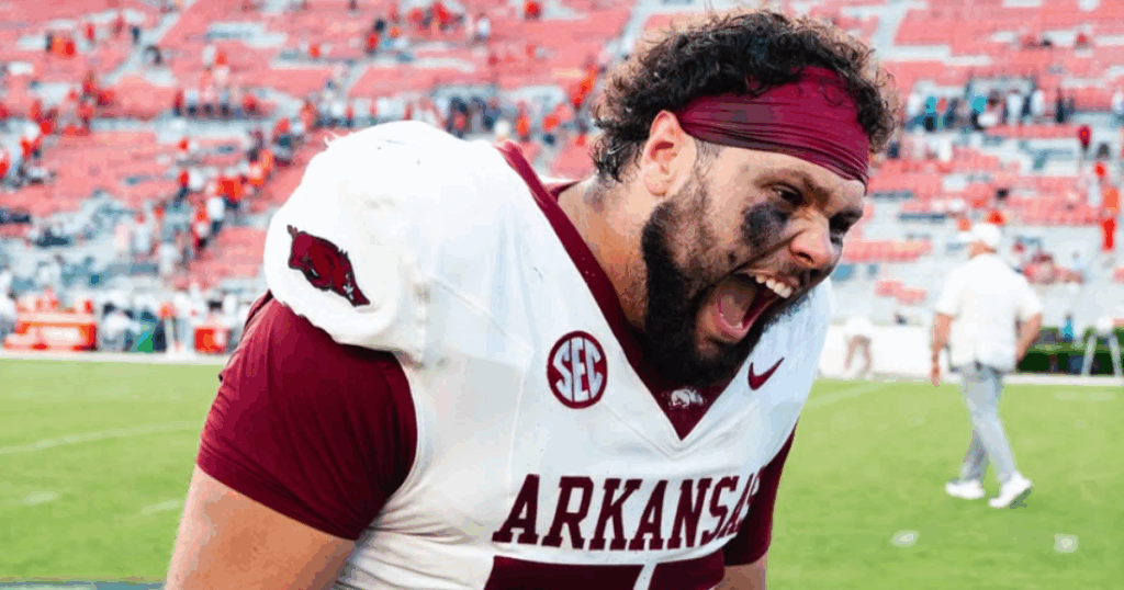 Arkansas football Fernando Carmona Jr.