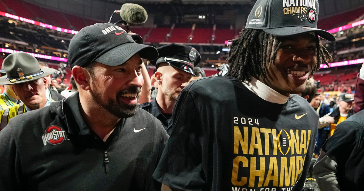 Ryan Day reacts to Jeremiah Smith’s commitment to avenge Michigan loss