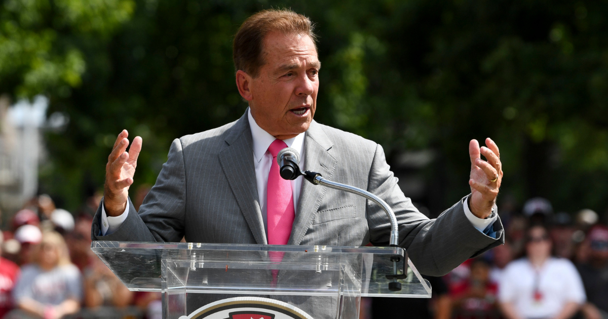 Nick Saban responds to rumor about potential return to coaching