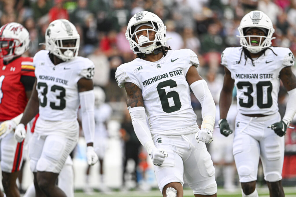 Michigan State defensive back Ade Willie